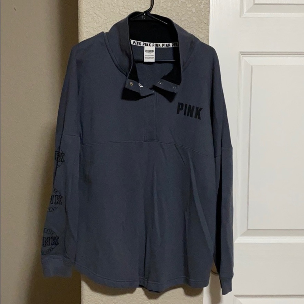 PINK Victoria’s Secret grey pullover